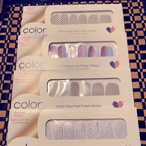 NIB 4 Packs of Color Street Mermaid, I Want Scandi, Greige, It Takes Tucson